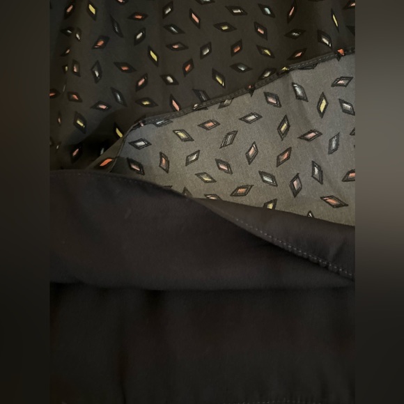 BCBGeneration Gray with multi color specs, cut out back design - Picture 7 of 10